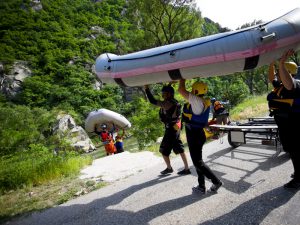 Whitewater Rafting: Paddle or Ride?