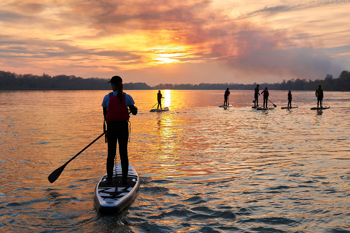 Join The Stand-Up Paddleboarding Craze