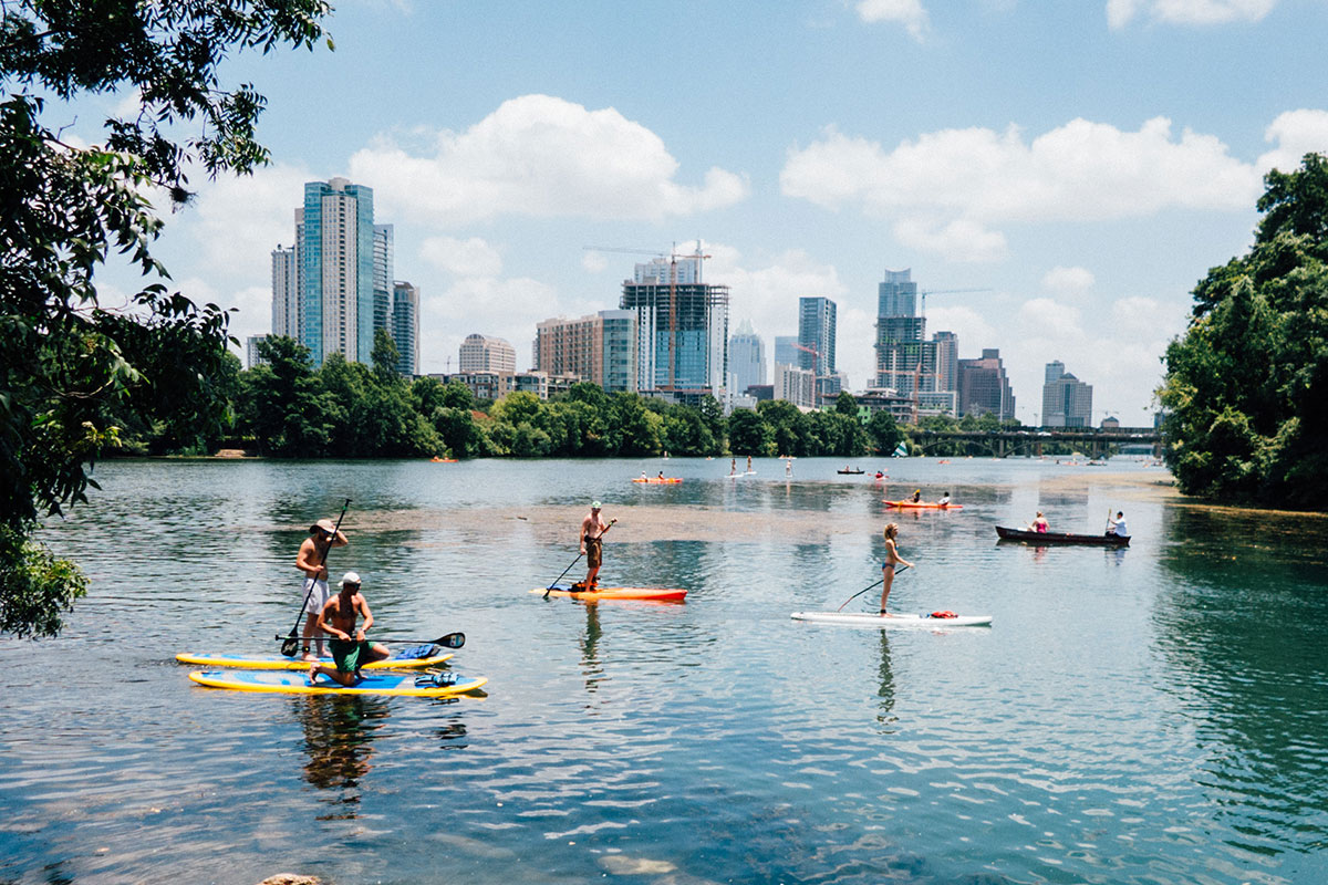 Join The Stand-Up Paddleboarding Craze