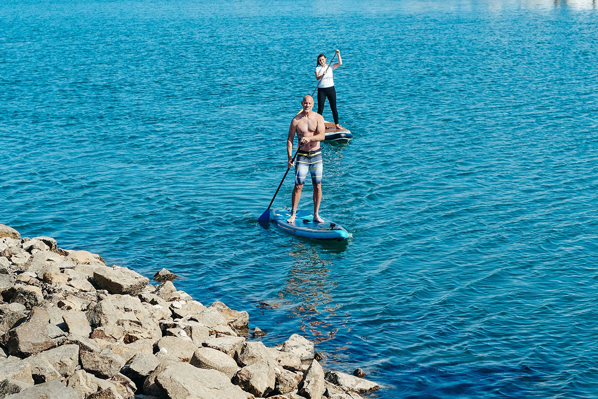 Join The Stand-Up Paddleboarding Craze